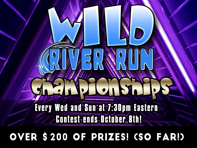 TwoFrothyBeards's tweet photo. Like winning stuff? Like playing games? Well then.. check this out on our stream! https://t.co/yb3RJeBjzU - See ya there! #WildRiverRun https://t.co/VUJSzPXvQb