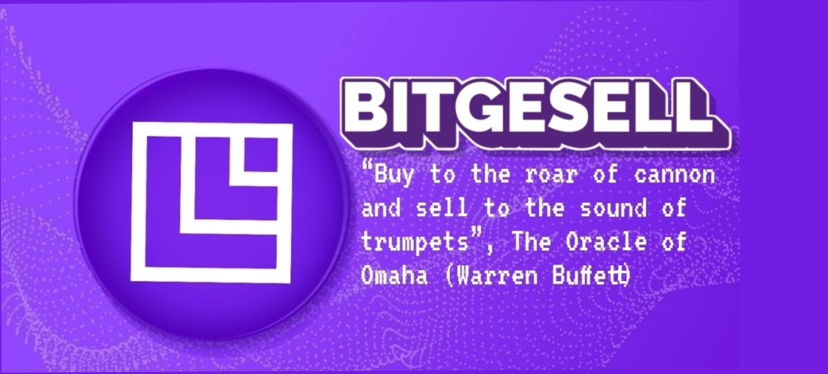 Those who sold Bitcoin at $1, $100 or $10,000 still expect today to buy at the sound of cannons like Warren Buffett does! Will history repeat itself with Bitgesell?