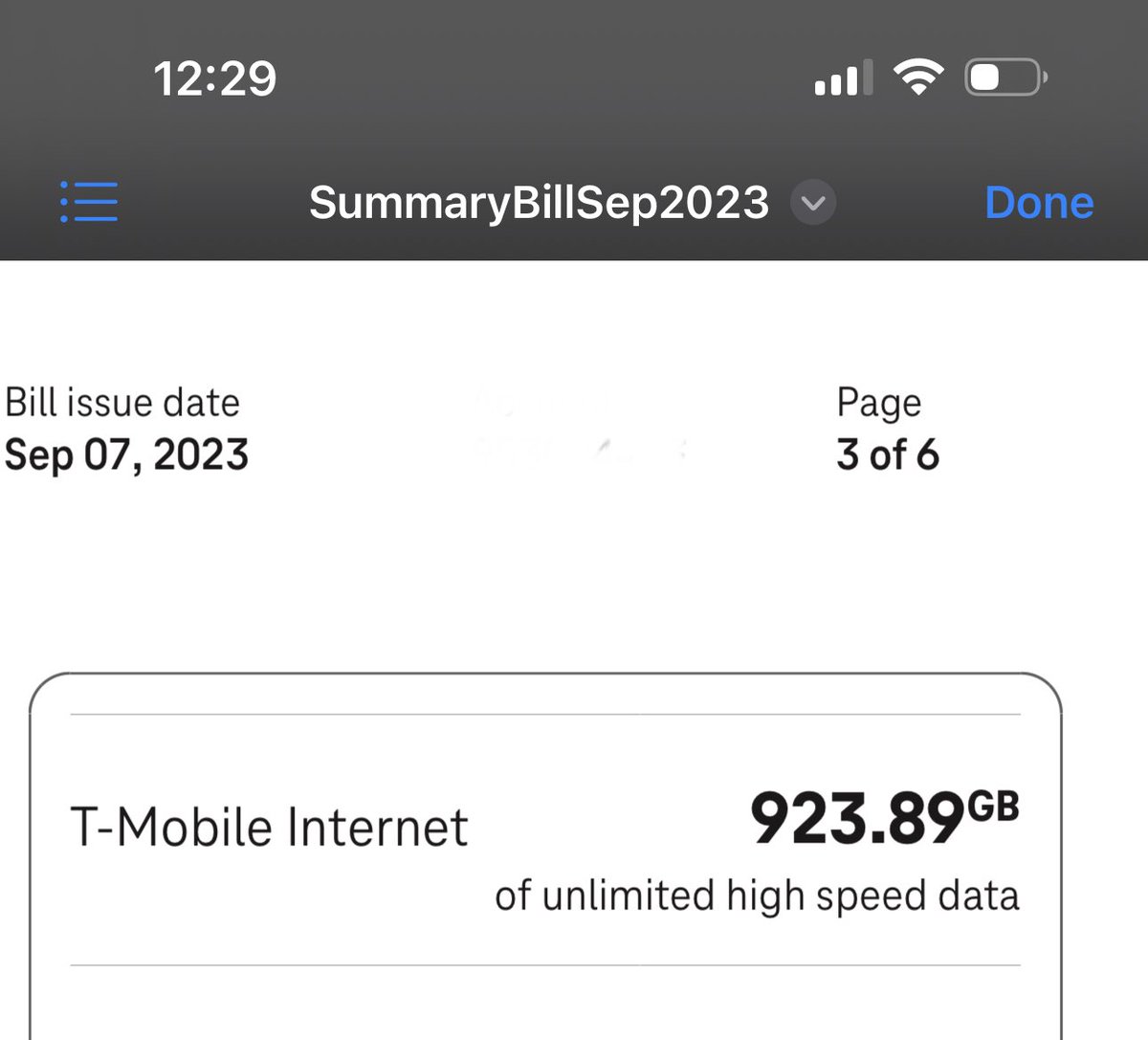 A big question I usually get about T-Mobile’s Home Internet is if it’s truly unlimited. This is my bill… 😅😅😅 I’m gonna say it’s a yes from me.