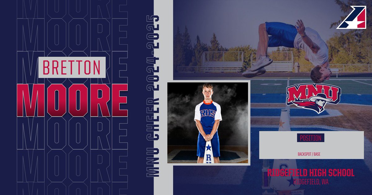 MNUCHEER_'s tweet photo. Please welcome Bretton to the Pioneer family! We’re so excited for him to join our 2024-2025 team!
#CommitToHit #FearTheNeer https://t.co/k3298JLIrn