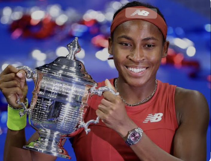 Mokubung's tweet photo. COCO GAUFF - 2023 CHAMPION #usopen https://t.co/Kv2YQYkstZ