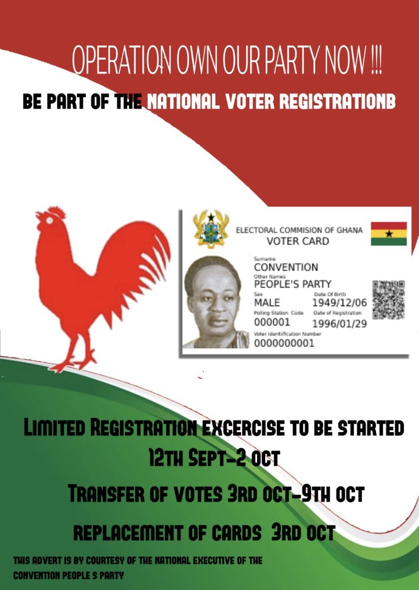 TheCPPghana's tweet photo. Be informed!#joinCPPNOW https://t.co/0M2bPFZhZu