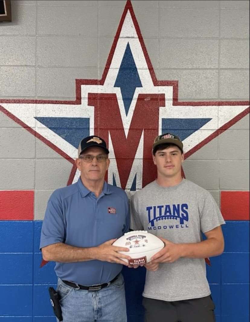 Player of the week game 2     -     Mcdowell High School    -    RB/LB