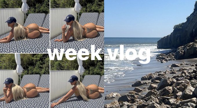 New vlog is live 🫶🏼 https://t.co/BpXGW0MqwY