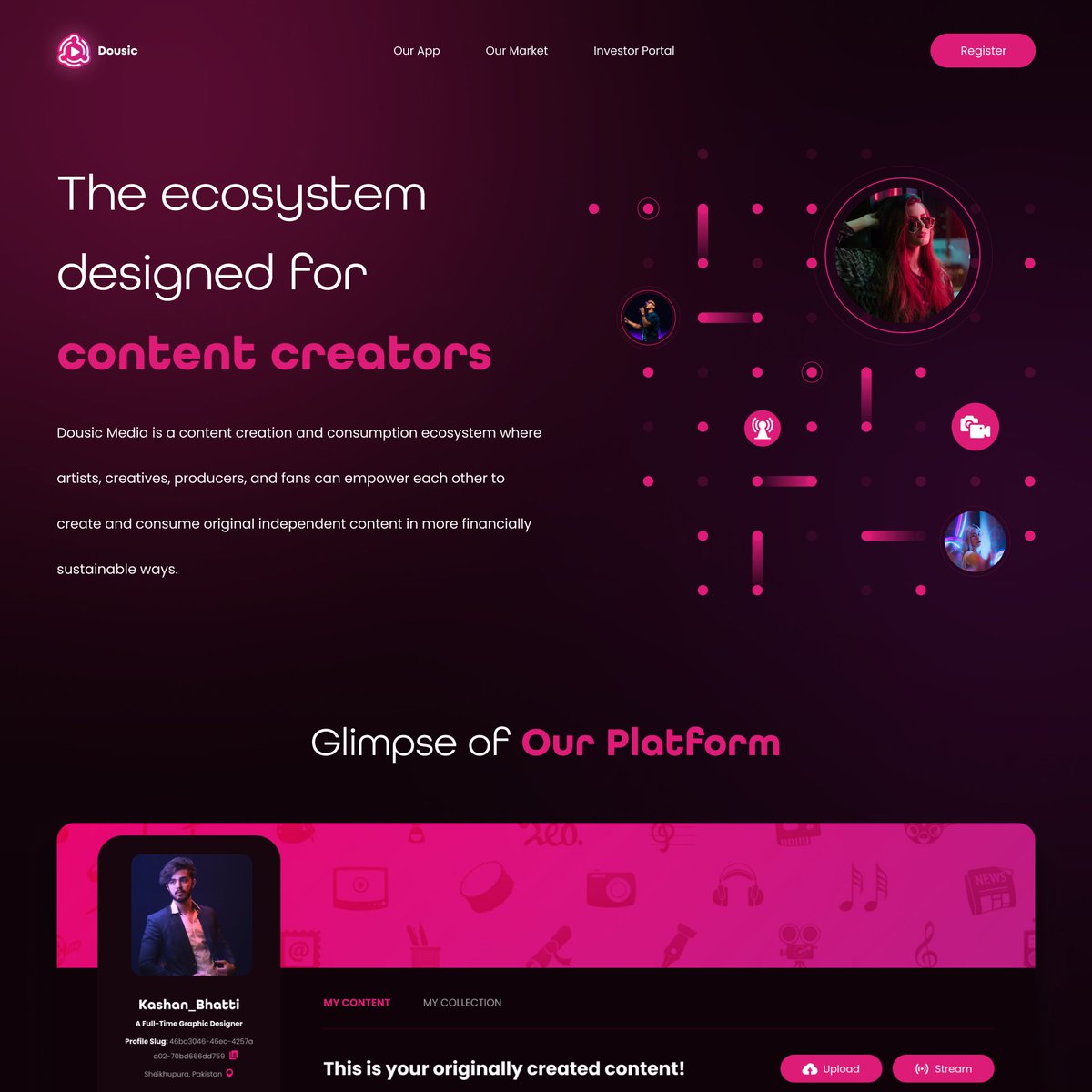 KashanBhatti8's tweet photo. đ„ Dousic media webapp design đNeed something just knock me đ : https://t.co/vJGdcKR1bl
#Dousicmedia #Dousic #dousictv #socialmediawebsite #landingpage #websitedesign #webdesign #uidesign #uxdesign #graphicdesign #uiux #uiuxdesign #uiuxdesigner #webapp #appdesign #figma https://t.co/QsiYqKGEum