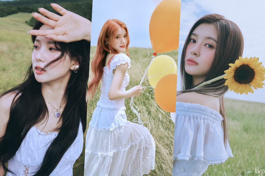 soompi's tweet photo. #Kep1er Unveils Stunning 1st Concept Photos For "Magic Hour" Comeback
https://t.co/peonY90oWX https://t.co/nzYfKYpGh9