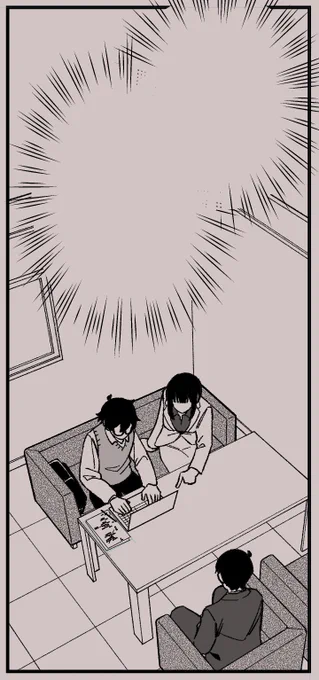 こういうのを描くたびに「漫画上手くなったな～～～～～～～!!!!!!!!!!!!」って思う(セルフ褒め)
