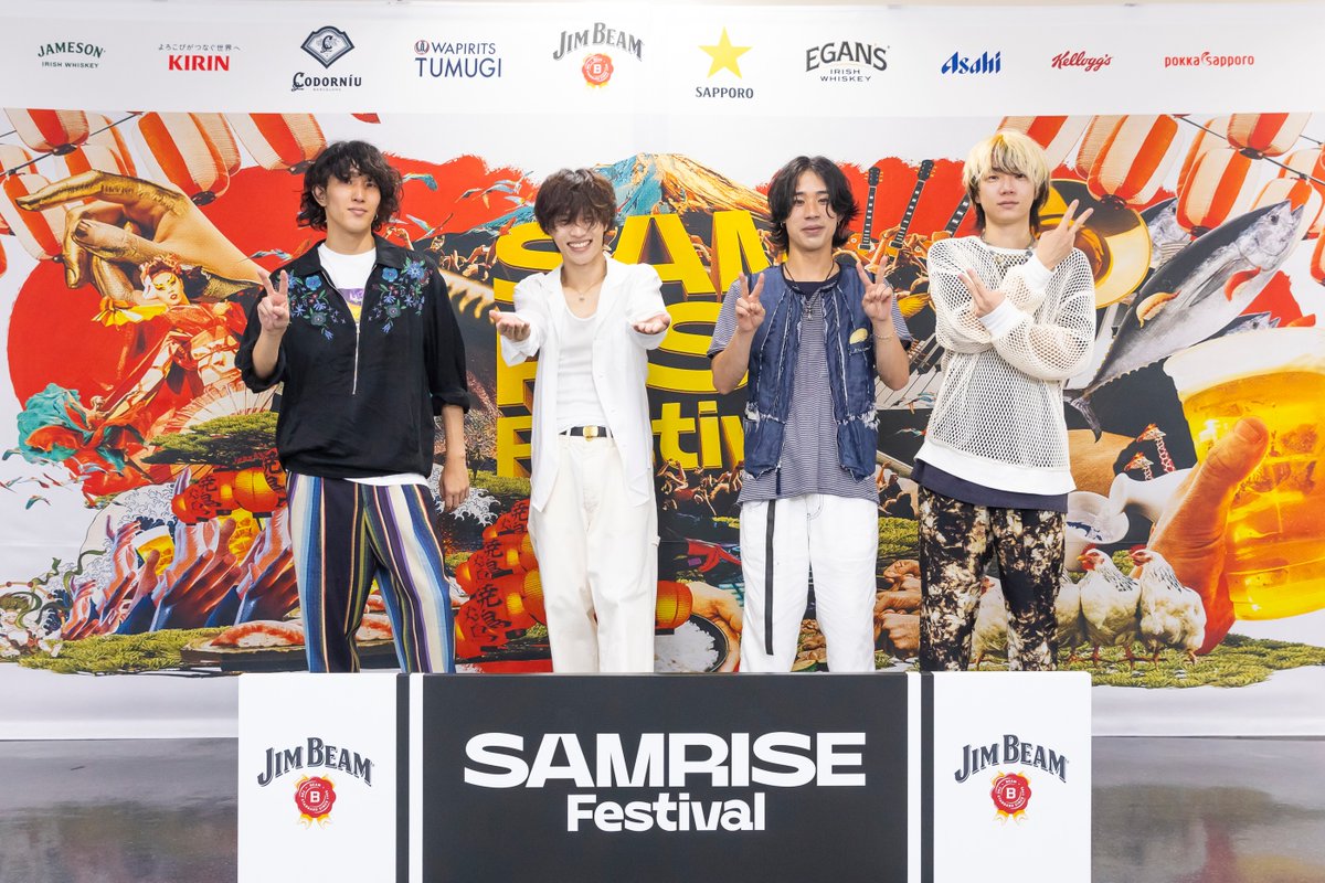 samrise_fest's tweet photo. SAMRISE Festival Photo Report!!!

【DAY-2＿9/10】
神はサイコロを振らない
@KAMI_SAI

#神はサイコロを振らない
#神サイ
#SRF
#SAMRISEfestival
#samrise_fest
#サムライズフェスティバル
#ジムビーム https://t.co/iCj3EuqSje