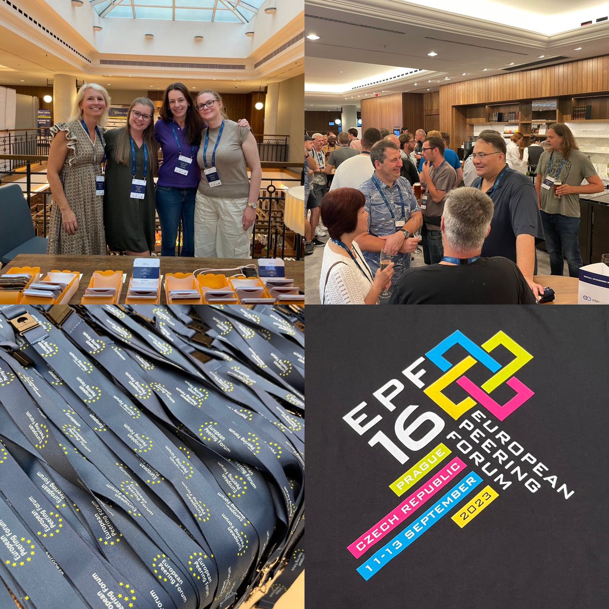 Peering_Forum's tweet photo. And just like that #EPF16 has begun. Will you be joining us in Prague this year? #EuropeanPeeringForum #EPF #EPFPrague #networking #peering #interconnection https://t.co/ljEpEMuxUj