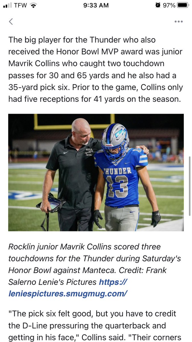 Aaron Jackson (@a2j15) on Twitter photo New article up on Patreon! <a href="/RocklinFootball/">Rocklin Football</a> got a huge win over <a href="/MantecaFootball/">MantecaFootball</a> at <a href="/honorgroup/">THE HONOR BOWL</a>. <a href="/MavCollins/">Mavrik Collins</a> was named MVP for <a href="/RocklinSports/">Rocklin High Sports</a> and others such as <a href="/SloneReeve/">Reeve Slone</a> <a href="/SpencerPatton53/">Spencer Patton</a> and <a href="/KoenBell/">Koen Bell DL 6’3 270</a> had huge games. Link to page is in my bio! <a href="/brody_desario/">Brody DeSario</a> <a href="/Leniespictures/">Lenies Pictures ™️</a> New article up on Patreon! <a href="/RocklinFootball/">Rocklin Football</a> got a huge win over <a href="/MantecaFootball/">MantecaFootball</a> at <a href="/honorgroup/">THE HONOR BOWL</a>. <a href="/MavCollins/">Mavrik Collins</a> was named MVP for <a href="/RocklinSports/">Rocklin High Sports</a> and others such as <a href="/SloneReeve/">Reeve Slone</a> <a href="/SpencerPatton53/">Spencer Patton</a> and <a href="/KoenBell/">Koen Bell DL 6’3 270</a> had huge games. Link to page is in my bio! <a href="/brody_desario/">Brody DeSario</a> <a href="/Leniespictures/">Lenies Pictures ™️</a>