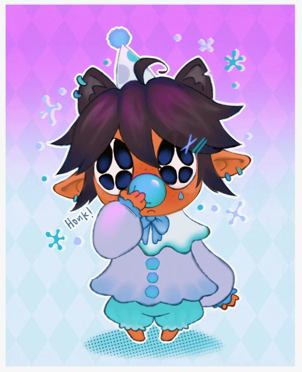 CinnamonArts's tweet photo. dibu que hice para la #clownweek 🤡❣️ https://t.co/Bzg2XOWnti