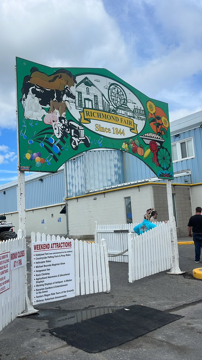 We are getting ready hope to see you at the 178th 
#Richmondfair