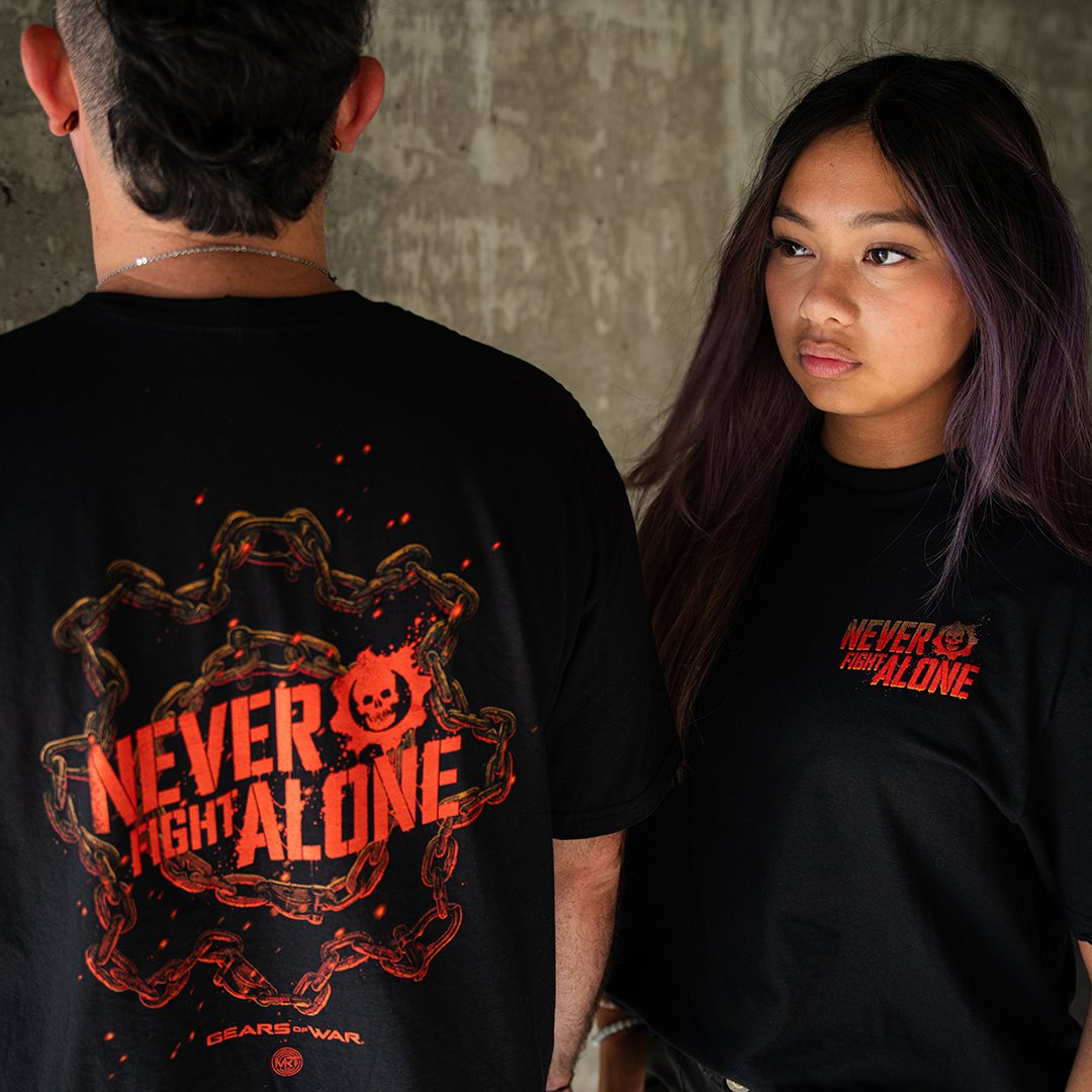 Hoy es el Día Mundial para la Prevención del Suicidio.

Gears of War continúa donando el 1% de ingresos netos a organizaciones que buscan prevenir el suicidio.

Muestra tu apoyo con la playera benéfica de #NeverFightAlone 2023. xbx.social/NeverFightAlon…