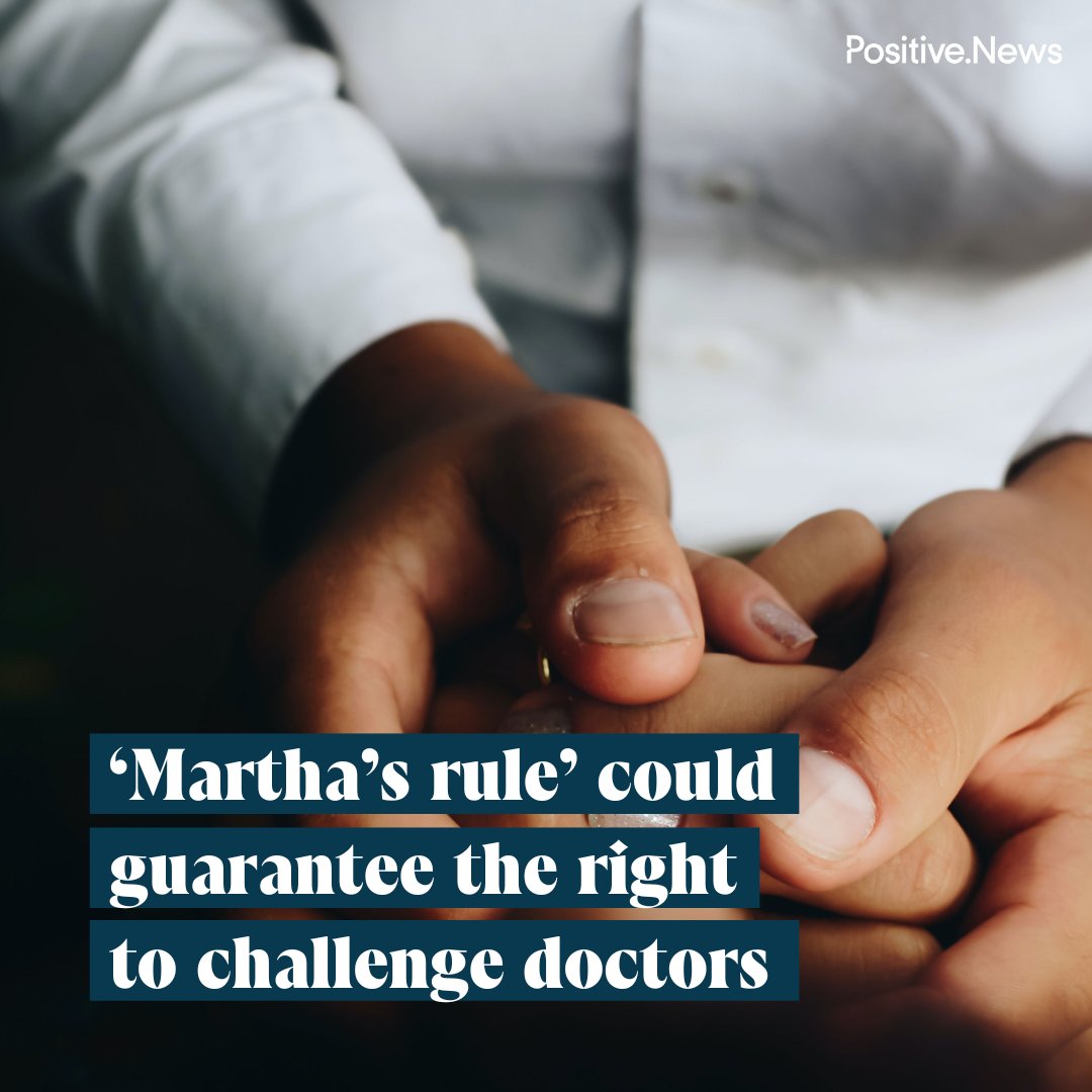 PositiveNewsUK's tweet image. A law change is being mooted by UK ministers to guarantee the right to a second medical opinion. It comes after heartfelt campaigning by the parents of a teenager who died of sepsis.

Read more on this story, and find out what else went right this week: shorturl.at/lDZ01