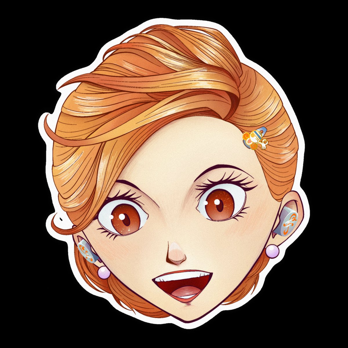 TonyHeartszero's tweet photo. Agora é a vez da senhorita Nami, com penteado de gala ^^

Próximo vou para o rei dos atiradores \o/

#onepiece #art #procreate #nami #sticker https://t.co/y8G7amC9R0