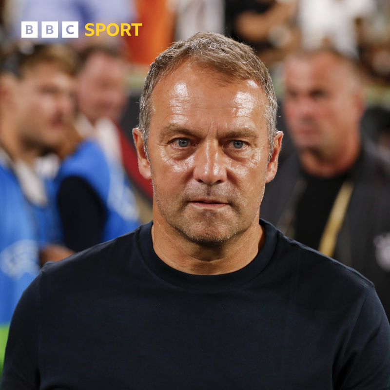BBCSport's tweet photo. Hansi Flick has become the first Germany boss to be sacked since the role was created in 1926.

#BBCFootball
