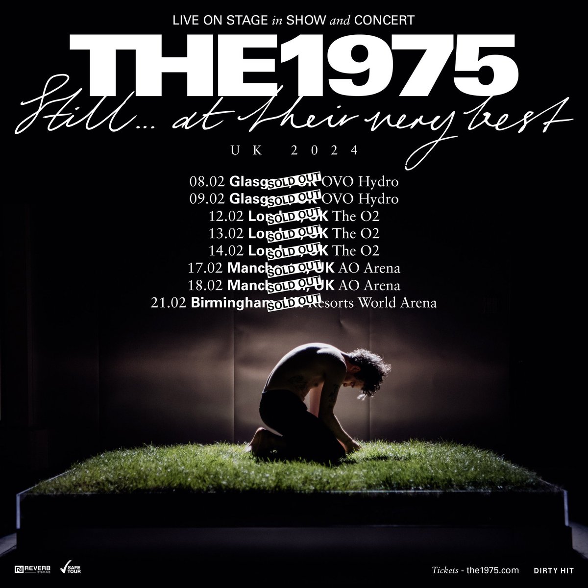 the1975's tweet photo. The 1975. Still… at their very best   

UK 2024 tour sold out. https://t.co/fo1n8zHXEc