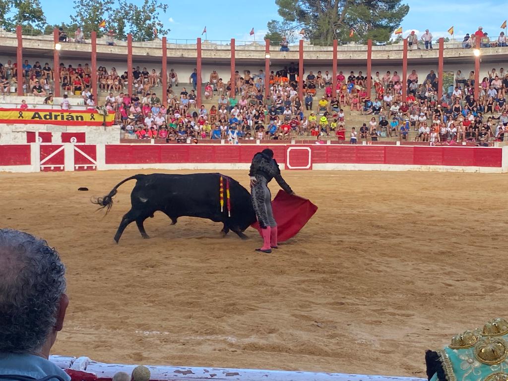 Alcaniztoros's tweet photo. Morenito demostró en el segundo de la tarde mucho oficio y temple, en un toro de Castillejo que tuvo sus teclas.
Perdió los trofeos por la espada.
Ovación https://t.co/58cSKRx4M2