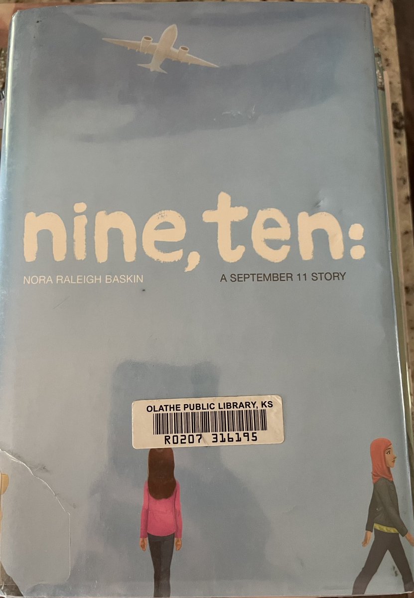 An awesome middle grade novel about 4 different kids’ experience with 9/11!