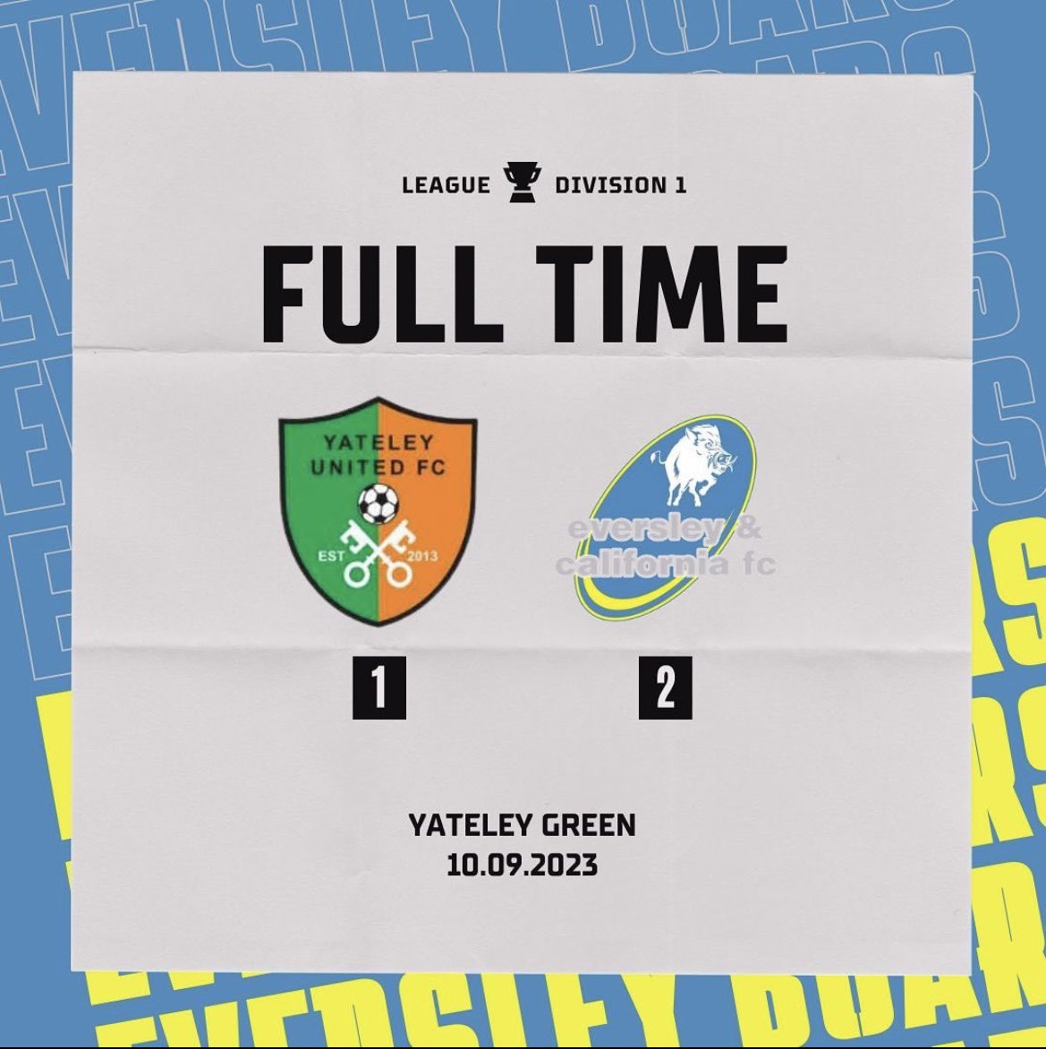 EversleySunday's tweet photo. First 3️⃣pts on the board in the local derby!! 🐗🐗 https://t.co/E4Gcnuz5XM