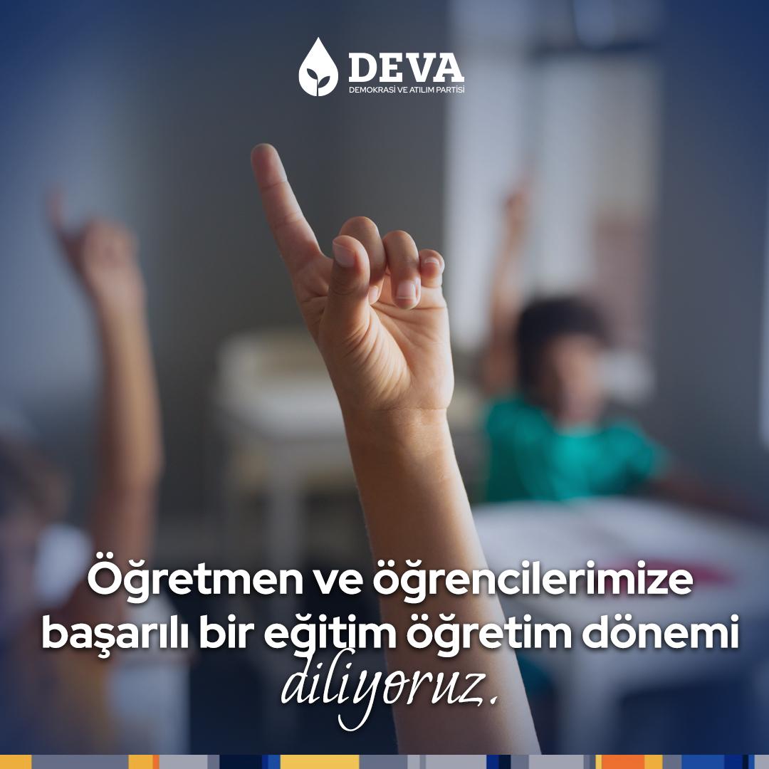 ZeytinburnuDeva's tweet photo. Öğretmen ve öğrencilerimize başarılı bir eğitim öğretim dönemi diliyoruz.
#egitim #öğretim #yenidönem https://t.co/VIdzesCZlz