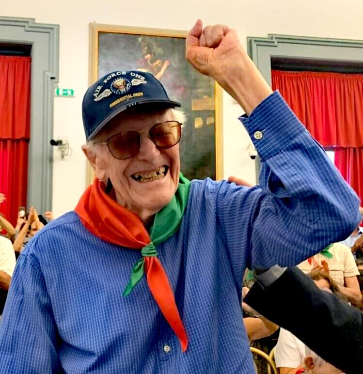 Anpinazionale's tweet image. #Partigiani sempre.
Gastone Malaguti🌹

Roma, 8 settembre 2023. Concerto per l'80° della #Resistenza nella Sala della Protomoteca in Campidoglio