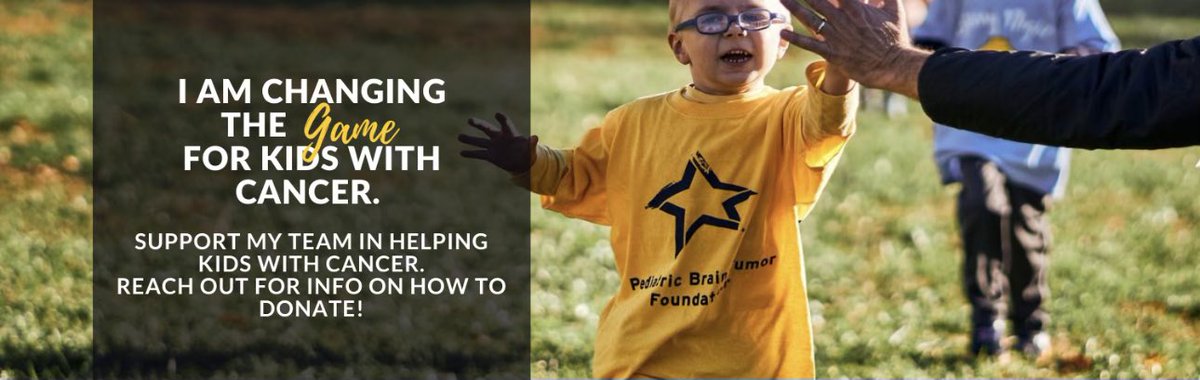 In 1 day, 13 kids are diagnosed with the deadliest #childhoodcancer. Let’s change that. Support my #VsCancer team fundraiser at team.curethekids.org/evanhankins25 #PBRAAG2023