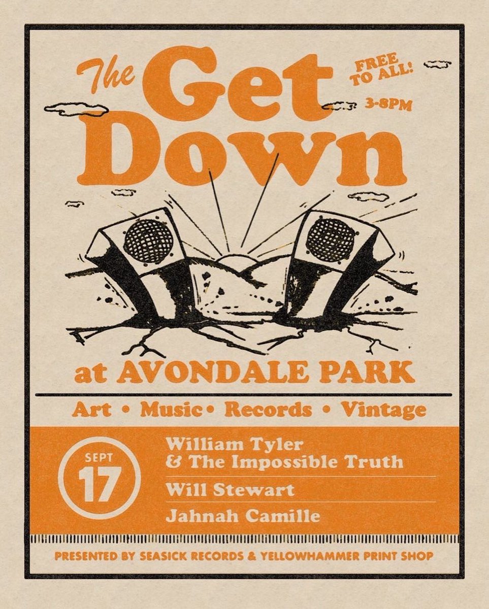 One week from today! FREE show at Avondale park. Don’t miss it! @williamtylertn