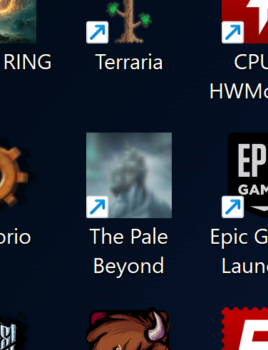 bruno01's tweet photo. @BellularStudios Hi Bellular Studios! Reporting a "bug": Steam generated a very blurry looking desktop shortcut icon for TPB. I'm in a 4k screen with 250% scale. Thanks! https://t.co/5BOlJl8PDI