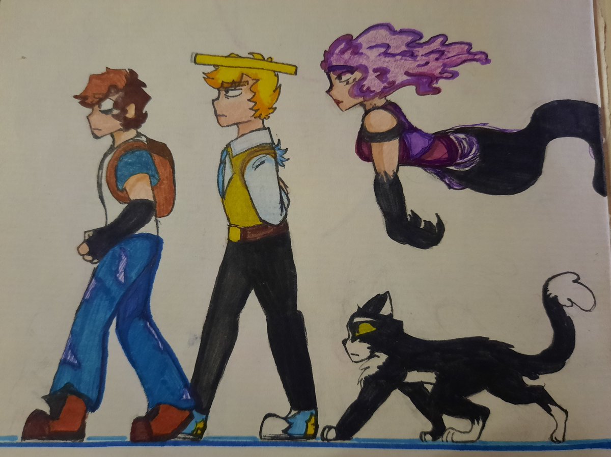 NoirTrouble's tweet photo. They are walking ๐ถโโ๏ธ๐ถโโ๏ธ
(Los chicos a color por fin ๐)
#TotalyNormal https://t.co/vtpGAw7j4N