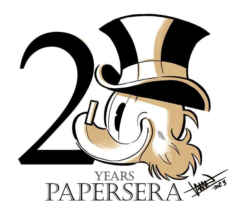 Il Papersera compie 20 anni, un'eternità per un sito web amatoriale e senza scopo (né possibilità) di lucro 😁😁
<a href="/TopolinoIT/">Topolino Magazine</a> è anche colpa vostra! 😜