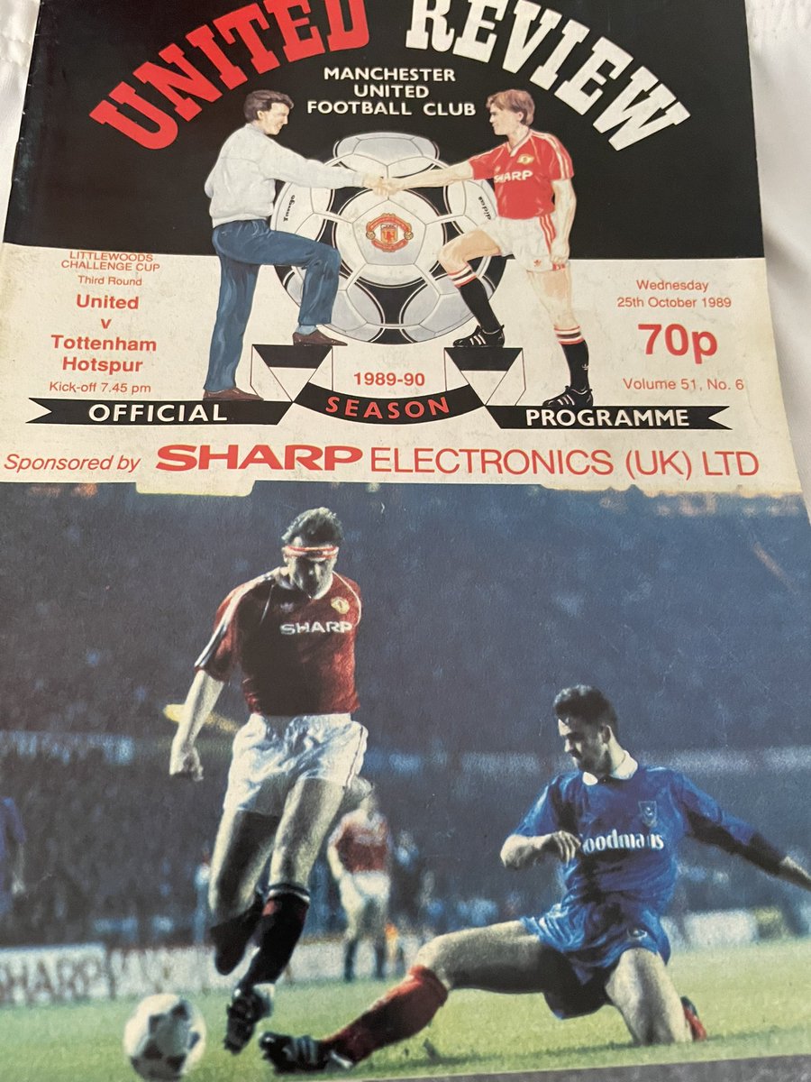 Tameside_red's tweet image. My mate @marcbai47804768 having a sort out and came across this classic. @BrianMcClairPod @BrianMcClair13 channelling his inner Socrates back in ‘89 👍