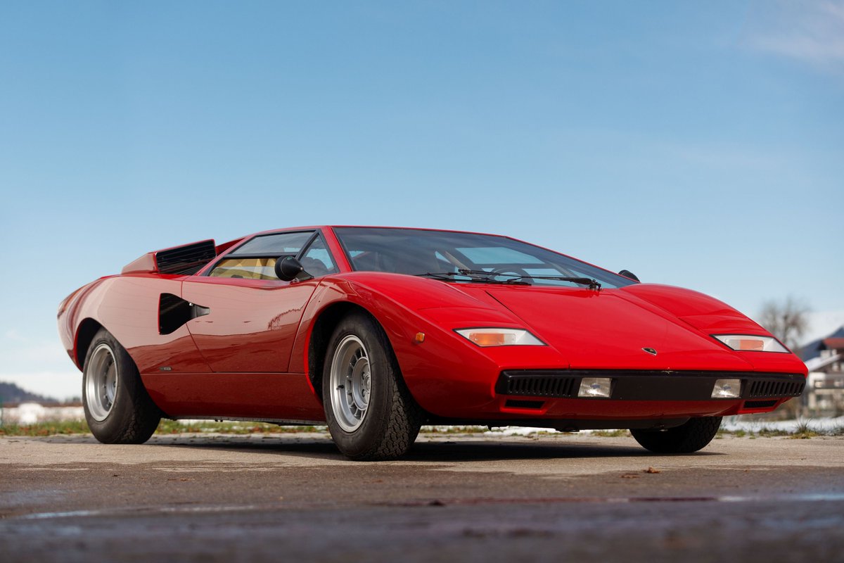 1977 #Lamborghini 🇮🇹 Countach LP400 Periscopio 
ex Rod Stewart  🎸🎶

© Artcurial