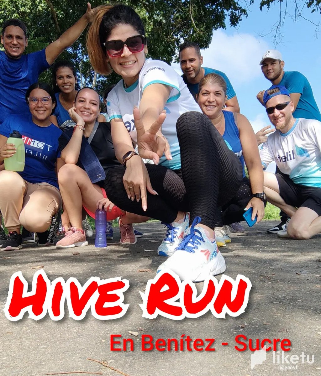 FullDeportes6's tweet photo. Corriendo con los Hiver Run se Benítez Estado Sucre 🏃🏃  // Running with the Hiver Run in Benítez State Sucre
#hive #deportes #running 
 https://t.co/flyTcIrIHJ https://t.co/TZuHMxebsC