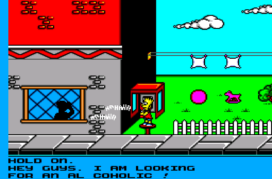 BuscandoElWarp's tweet photo. El juego del día: #TS_BartVSTheSpaceMutants (#MasterSystem)
Creador: #FlyingEdge 1992
Los aliens han invadido Sprigfield, Bart es el único que sabe de su plan secreto, con gafas de Rayos-x debe impedir que recolecten artículos con los que los aliens pueden crear su arma secreta. https://t.co/A0B3P3veus