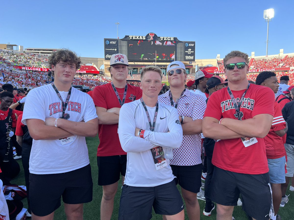 Holton Hendrix🌵 (@hendrixholton) on Twitter photo Red Raider Nation looked 🔥 last night ‼️ #WreckEm <a href="/EllisDav1s/">Ellis Davis</a> <a href="/Will_Hammond13/">Will Hammond 🌵</a> <a href="/longkasen1/">Kasen Long</a> <a href="/JacobPonton2/">Jacob Ponton (6’8, 305)</a> Red Raider Nation looked 🔥 last night ‼️ #WreckEm <a href="/EllisDav1s/">Ellis Davis</a> <a href="/Will_Hammond13/">Will Hammond 🌵</a> <a href="/longkasen1/">Kasen Long</a> <a href="/JacobPonton2/">Jacob Ponton (6’8, 305)</a>