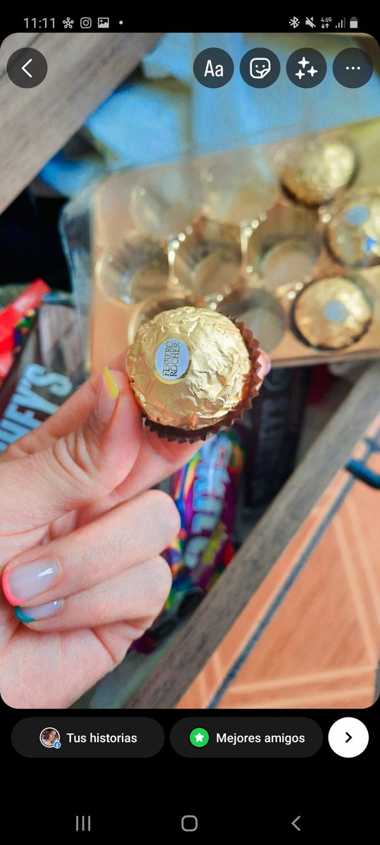 Disfrutando los detalles de poquito en poquito 😋😊