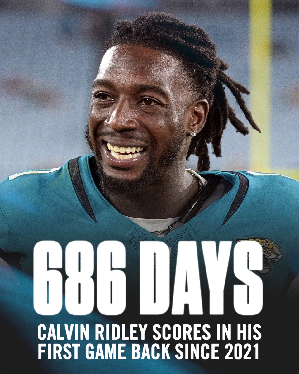 Calvin Ridley finds the end zone for the first time since 2021 👏