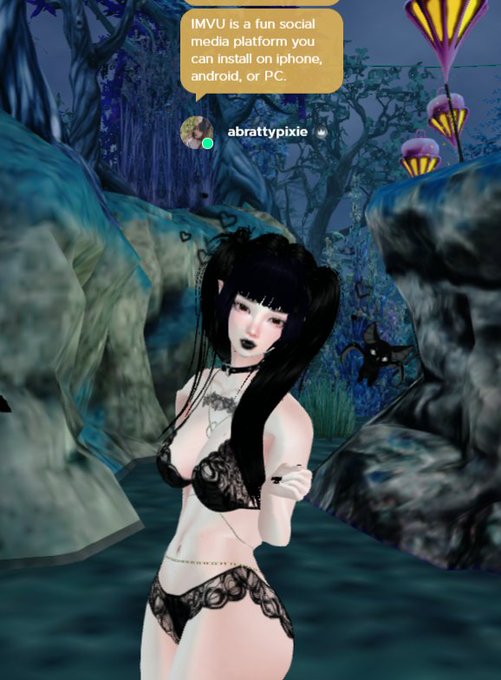 1 pic. IMVU &amp; how I'll be using it to interact with fans, explained by my avatar ♡ https://t.co/Sg1A
