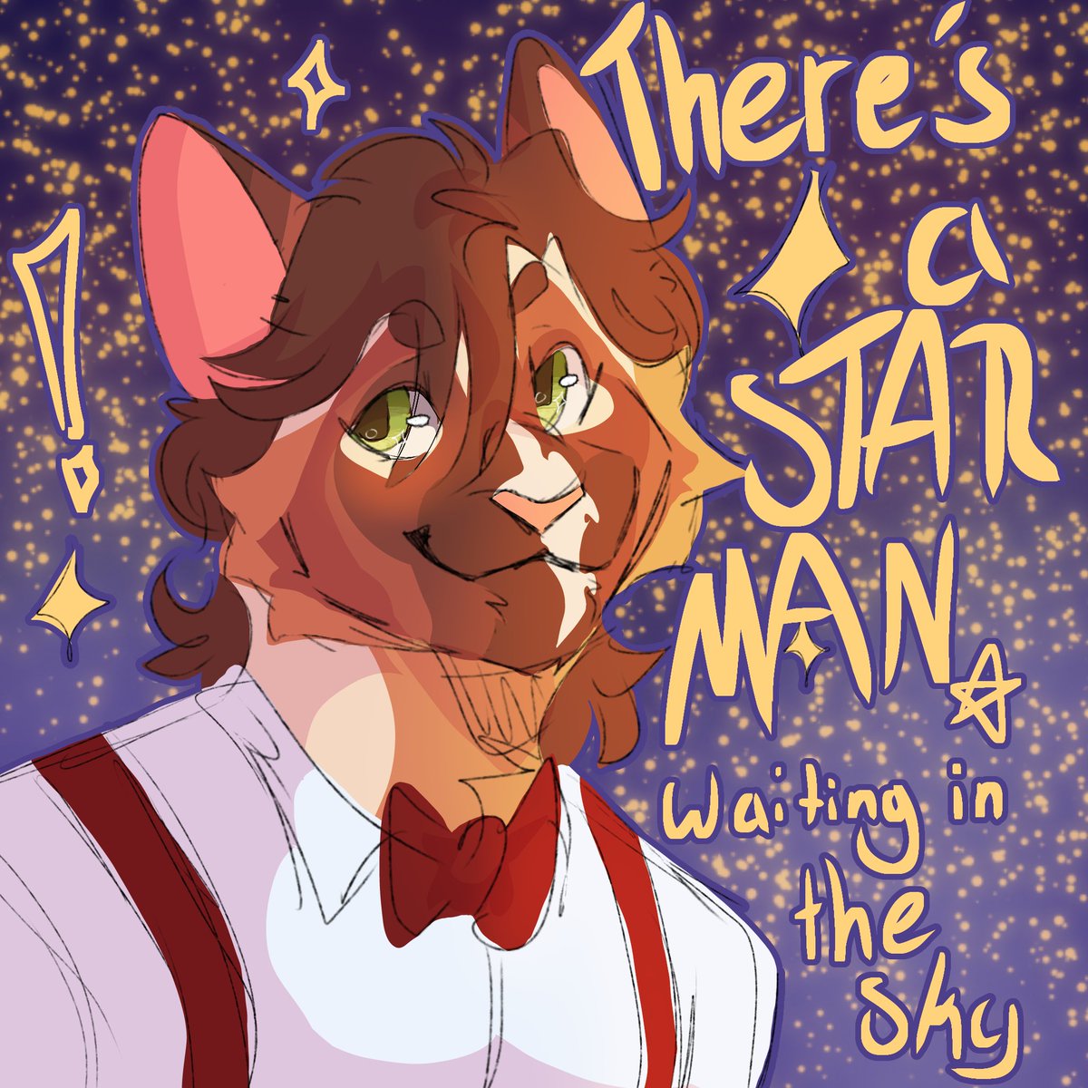 SleepyBoyBrick's tweet photo. Drew my little star man 💪 #furry #art #doctorwho https://t.co/D90aWinqR6