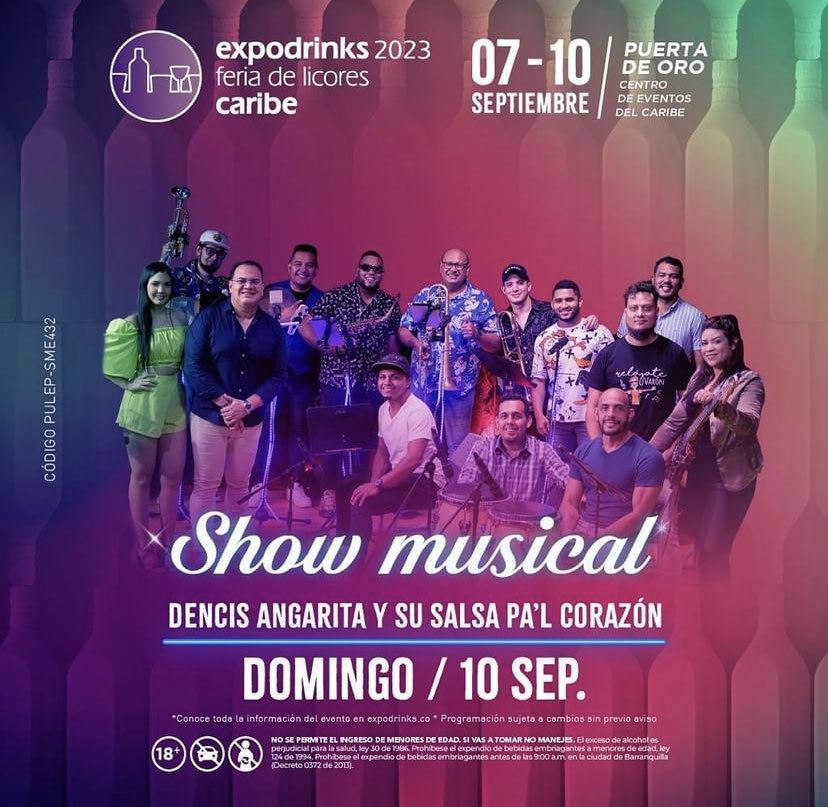 transmetrobaq's tweet photo. ¿Aún no tienes planes para este domingo🤩?
¡Disfruta del último día de #Expodrinks 🥃🎶!
Arma tu combo de amigos y asiste a la feria de licores más importante del Caribe 🍻🤩.
🚍A8-1 Paraíso
🚏Vía 40 con calle 80
#TransmetroTeAcompaña https://t.co/3FqHclUJJM