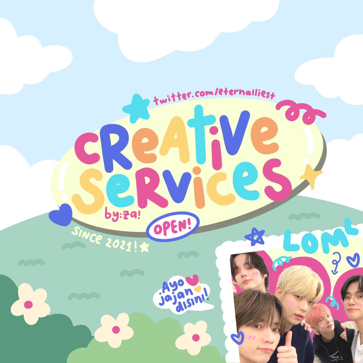 liza! open commission! tweet media