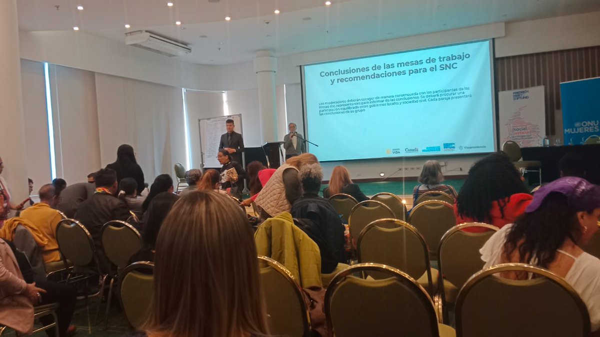 Artemisa_libre's tweet photo. El GIT de Enfoque Diferencial de @ProsperidadCol participó en el Encuentro Nacional por el Futuro de los Cuidados en Colombia que lideró la Gerencia  de la Política  del Cuidado de Vicepresidencia de la República🇨🇴 https://t.co/K7aAUXGJ5D