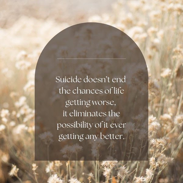 Someone I love, tried to end their life this year. They didn’t reach out, there were no signs. Luckily, they survived & we were able to help them. Check on people. Let people know you’re there. Don’t deny yourself or others the chance to help u get better #SuicidePreventionDay