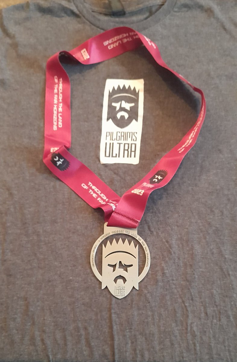kvtr01's tweet photo. Another fantastic event put on by @ColdBrewEvents 
#Pilgrims100k #2ndlady (ignore the fact that only two ladies out of three completed the race 🤣) The actual miracle was that I completed the race in the very hot conditions. I went to some dark places both physically &amp; mentally. https://t.co/B2z42noX6v