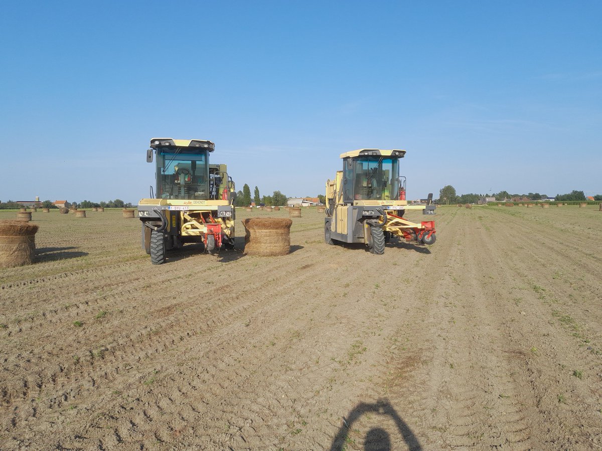 Hallo (agro) X,
Vlasoogst 2023 ten einde !
Récolte lin 2023 terminée