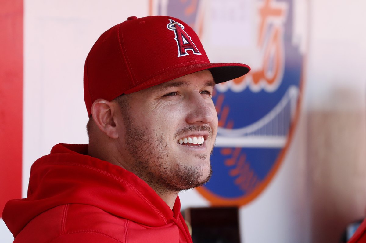 MLBONFOX's tweet image. The Angels are open to moving Mike Trout if he seeks a trade, per @BNightengale