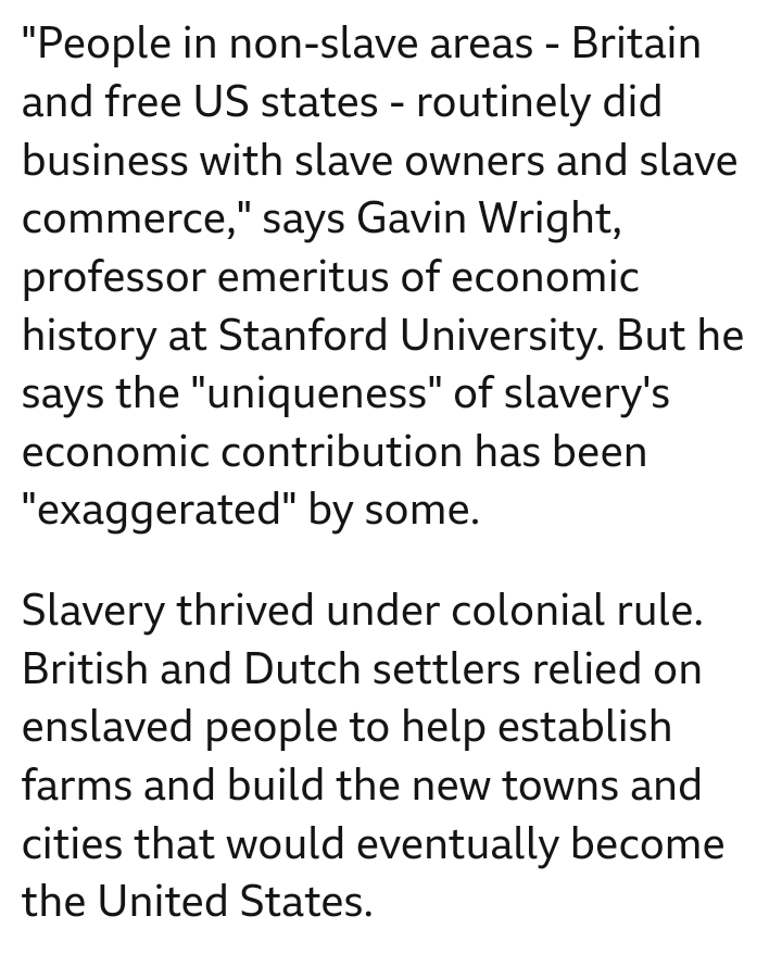 TheLadieLah's tweet photo. @PDeniseLong ALL of America benefitted from slavery, as well as other parts of the world. Let's stop tiptoeing around hard core facts!
#cutthecheck
#reparationsforFreedmen https://t.co/thLUZn44GR