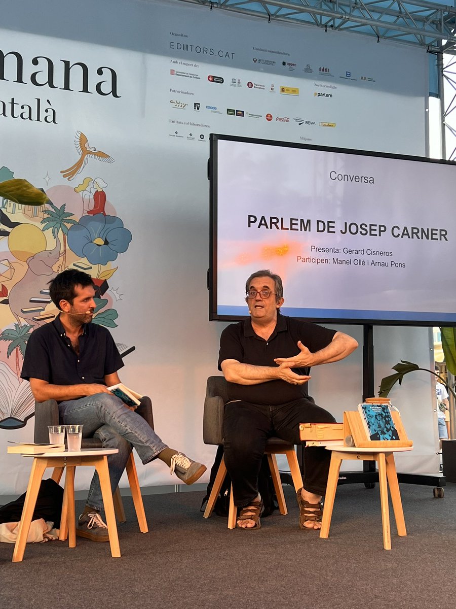 EdBarcino's tweet photo. @mnlolle: “Agafar la poesia xinesa i fer-se-la seva, ho havien fet altres poetes. Però Carner a més es posa altres màscares i s’expressar a través dels altres, de forma més postmoderna”
#ProjecteCarner #LaSetmana23 https://t.co/CNIZddoSC5