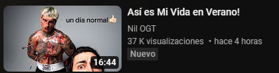 albsanzg's tweet photo. @nilojeda @nilojeda el timer te esta jodiendo la miniatura en el tab de sugeridos https://t.co/K4MA7niLDU